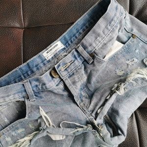 One Teaspoon Jean Stopped Shorts